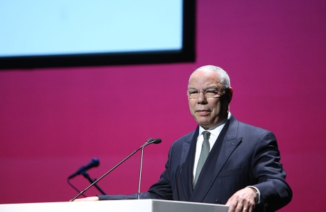 Colin Powell speaks at Smile Train's 10th anniversary celebration