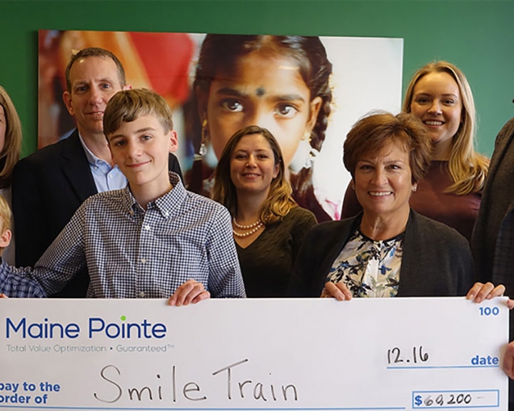 Smile Train Matching Gift Event with Maine Pointe