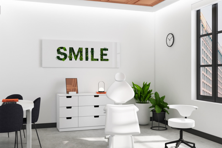 Uniform teeth office