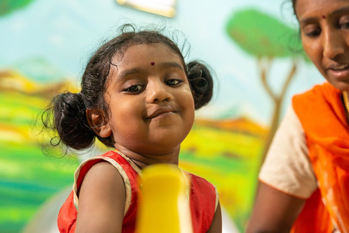 smiling girl